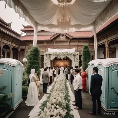 Sewa Toilet Portable untuk Acara di Gedung Graha Bogor